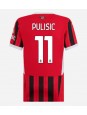 AC Milan Christian Pulisic #11 Zenski Domaci Dres 2024-25 Kratak Rukavima